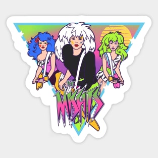 Jem's rivals The Misfits Sticker